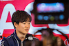 GP MONACO, Yuki Tsunoda (JPN) AlphaTauri in the FIA Press Conference.
25.05.2023. Formula 1 World Championship, Rd 7, Monaco Grand Prix, Monte Carlo, Monaco, Preparation Day.
- www.xpbimages.com, EMail: requests@xpbimages.com ¬© Copyright: Bearne / XPB Images
