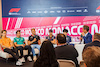 GP MONACO, (L to R): Oscar Piastri (AUS) McLaren; Fernando Alonso (ESP) Aston Martin F1 Team; Kevin Magnussen (DEN) Haas F1 Team; Sergio Perez (MEX) Red Bull Racing; e Yuki Tsunoda (JPN) AlphaTauri, in the FIA Press Conference.
25.05.2023. Formula 1 World Championship, Rd 7, Monaco Grand Prix, Monte Carlo, Monaco, Preparation Day.
- www.xpbimages.com, EMail: requests@xpbimages.com ¬© Copyright: Bearne / XPB Images