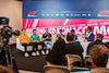 GP MONACO, (L to R): Oscar Piastri (AUS) McLaren; Fernando Alonso (ESP) Aston Martin F1 Team; Kevin Magnussen (DEN) Haas F1 Team; Sergio Perez (MEX) Red Bull Racing; e Yuki Tsunoda (JPN) AlphaTauri, in the FIA Press Conference.
25.05.2023. Formula 1 World Championship, Rd 7, Monaco Grand Prix, Monte Carlo, Monaco, Preparation Day.
- www.xpbimages.com, EMail: requests@xpbimages.com ¬© Copyright: Bearne / XPB Images