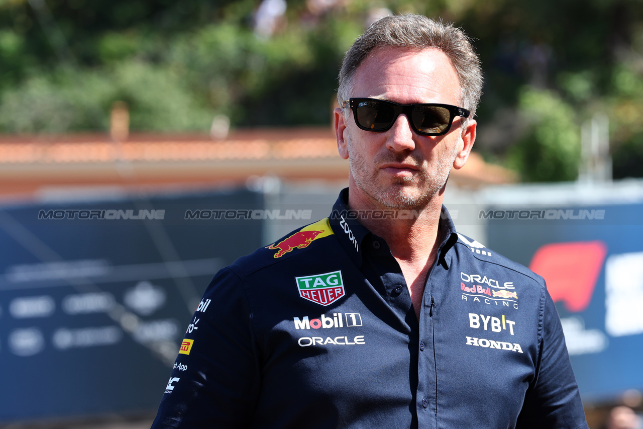 GP MONACO, Christian Horner (GBR) Red Bull Racing Team Principal.

27.05.2023. Formula 1 World Championship, Rd 7, Monaco Grand Prix, Monte Carlo, Monaco, Qualifiche Day.

- www.xpbimages.com, EMail: requests@xpbimages.com ¬© Copyright: Batchelor / XPB Images