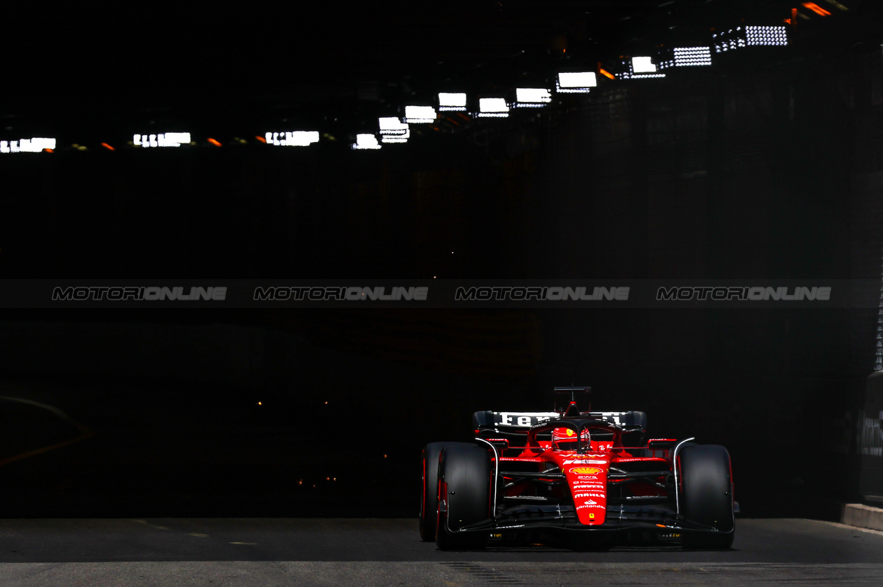 GP MONACO, Charles Leclerc (FRA), Ferrari 
27.05.2023. Formula 1 World Championship, Rd 7, Monaco Grand Prix, Monte Carlo, Monaco, Qualifiche Day.
- www.xpbimages.com, EMail: requests@xpbimages.com ¬© Copyright: Charniaux / XPB Images