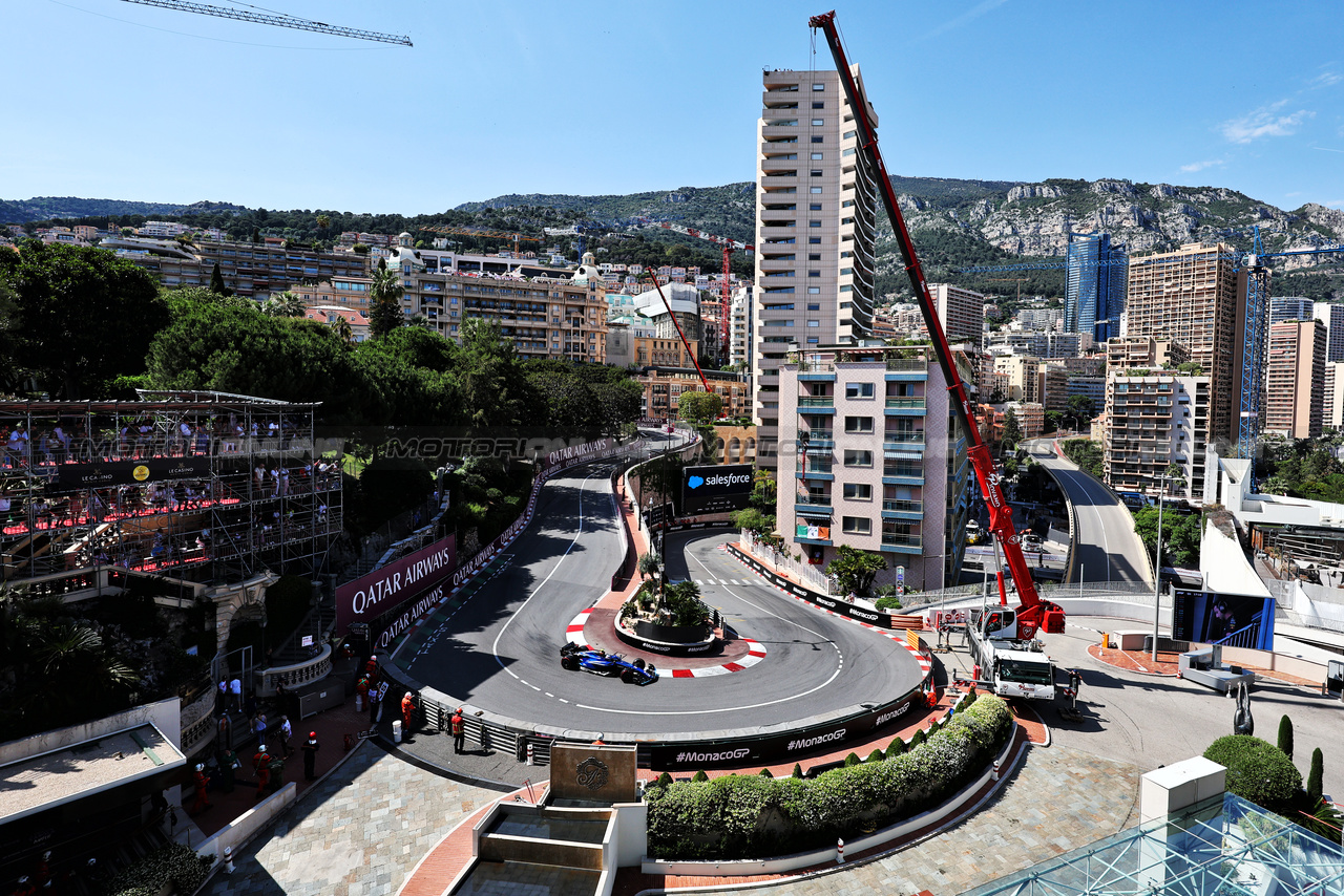 GP MONACO, Logan Sargeant (USA) Williams Racing FW45.

27.05.2023. Formula 1 World Championship, Rd 7, Monaco Grand Prix, Monte Carlo, Monaco, Qualifiche Day.

- www.xpbimages.com, EMail: requests@xpbimages.com ¬© Copyright: Moy / XPB Images