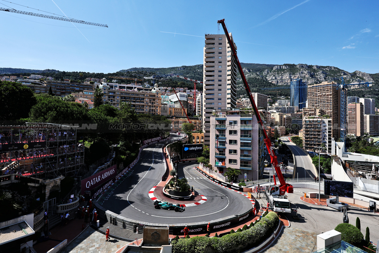 GP MONACO, Fernando Alonso (ESP) Aston Martin F1 Team AMR23.

27.05.2023. Formula 1 World Championship, Rd 7, Monaco Grand Prix, Monte Carlo, Monaco, Qualifiche Day.

- www.xpbimages.com, EMail: requests@xpbimages.com ¬© Copyright: Moy / XPB Images