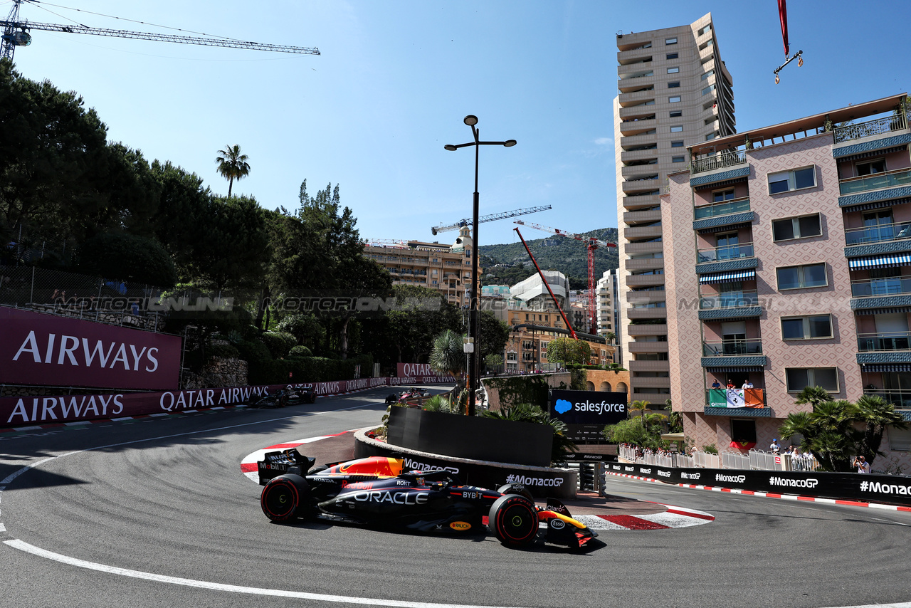 GP MONACO, Max Verstappen (NLD) Red Bull Racing RB19.

27.05.2023. Formula 1 World Championship, Rd 7, Monaco Grand Prix, Monte Carlo, Monaco, Qualifiche Day.

- www.xpbimages.com, EMail: requests@xpbimages.com ¬© Copyright: Moy / XPB Images