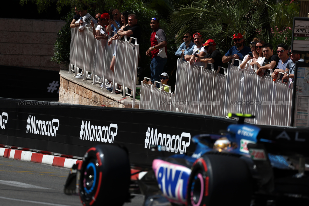 GP MONACO, Pierre Gasly (FRA) Alpine F1 Team A523.

27.05.2023. Formula 1 World Championship, Rd 7, Monaco Grand Prix, Monte Carlo, Monaco, Qualifiche Day.

- www.xpbimages.com, EMail: requests@xpbimages.com ¬© Copyright: Moy / XPB Images