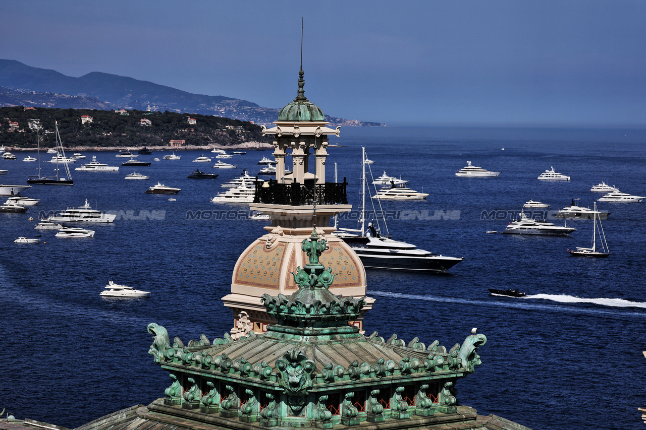 GP MONACO, Circuit Atmosfera - boats.

27.05.2023. Formula 1 World Championship, Rd 7, Monaco Grand Prix, Monte Carlo, Monaco, Qualifiche Day.

- www.xpbimages.com, EMail: requests@xpbimages.com ¬© Copyright: Moy / XPB Images