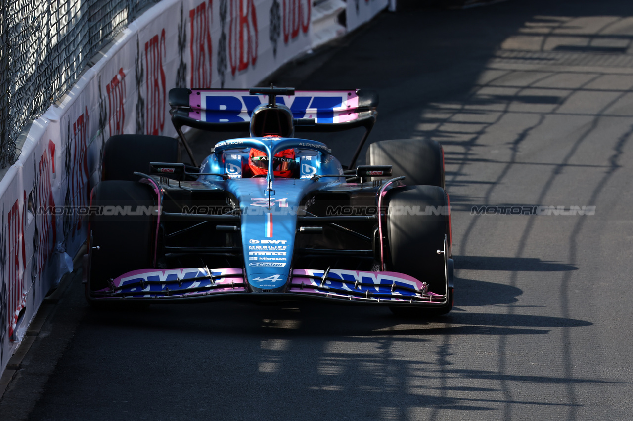 GP MONACO, Esteban Ocon (FRA) Alpine F1 Team A523.

27.05.2023. Formula 1 World Championship, Rd 7, Monaco Grand Prix, Monte Carlo, Monaco, Qualifiche Day.

 - www.xpbimages.com, EMail: requests@xpbimages.com ¬© Copyright: Coates / XPB Images