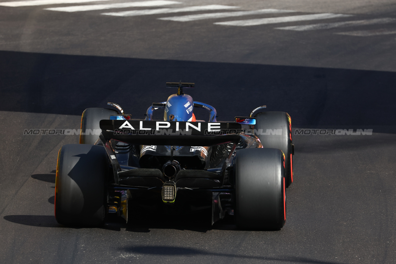 GP MONACO, Esteban Ocon (FRA) Alpine F1 Team A523.

27.05.2023. Formula 1 World Championship, Rd 7, Monaco Grand Prix, Monte Carlo, Monaco, Qualifiche Day.

 - www.xpbimages.com, EMail: requests@xpbimages.com ¬© Copyright: Coates / XPB Images