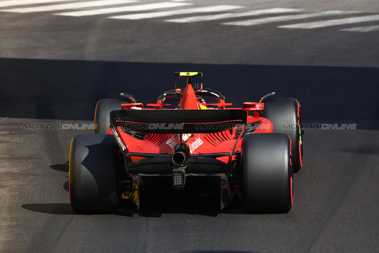 GP MONACO, Carlos Sainz Jr (ESP) Ferrari SF-23.

27.05.2023. Formula 1 World Championship, Rd 7, Monaco Grand Prix, Monte Carlo, Monaco, Qualifiche Day.

 - www.xpbimages.com, EMail: requests@xpbimages.com ¬© Copyright: Coates / XPB Images