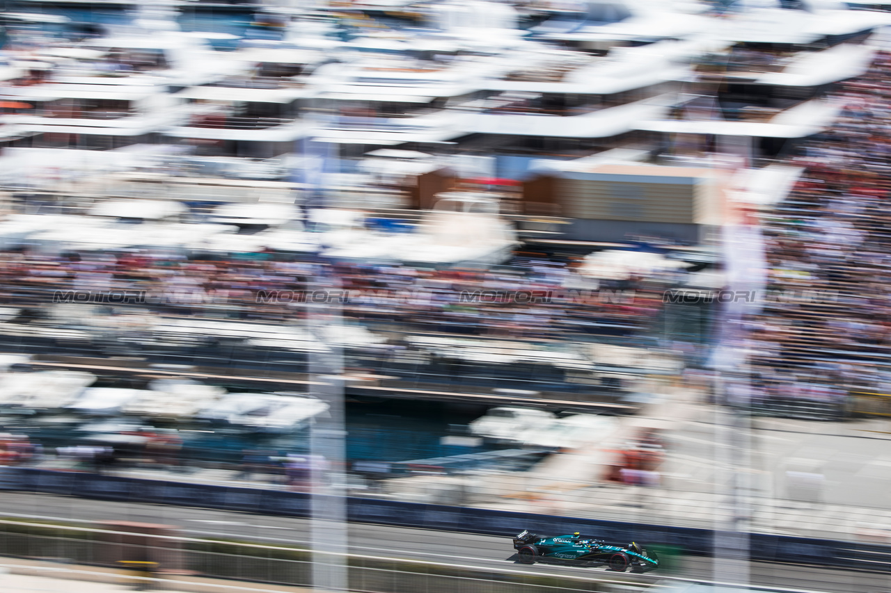 GP MONACO, Fernando Alonso (ESP) Aston Martin F1 Team AMR23.

27.05.2023. Formula 1 World Championship, Rd 7, Monaco Grand Prix, Monte Carlo, Monaco, Qualifiche Day.

- www.xpbimages.com, EMail: requests@xpbimages.com ¬© Copyright: Bearne / XPB Images