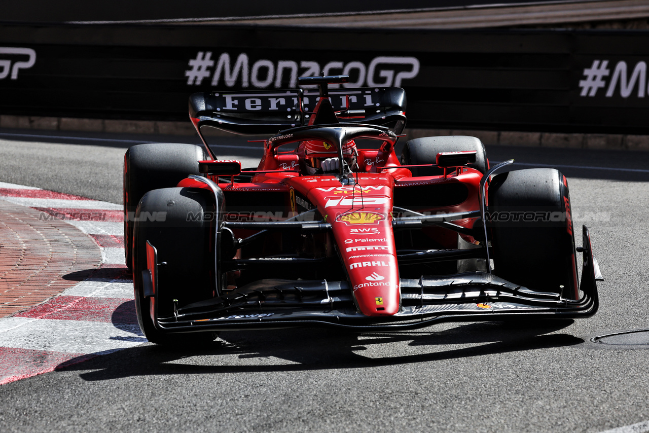GP MONACO, Charles Leclerc (MON) Ferrari SF-23.

27.05.2023. Formula 1 World Championship, Rd 7, Monaco Grand Prix, Monte Carlo, Monaco, Qualifiche Day.

- www.xpbimages.com, EMail: requests@xpbimages.com ¬© Copyright: Bearne / XPB Images