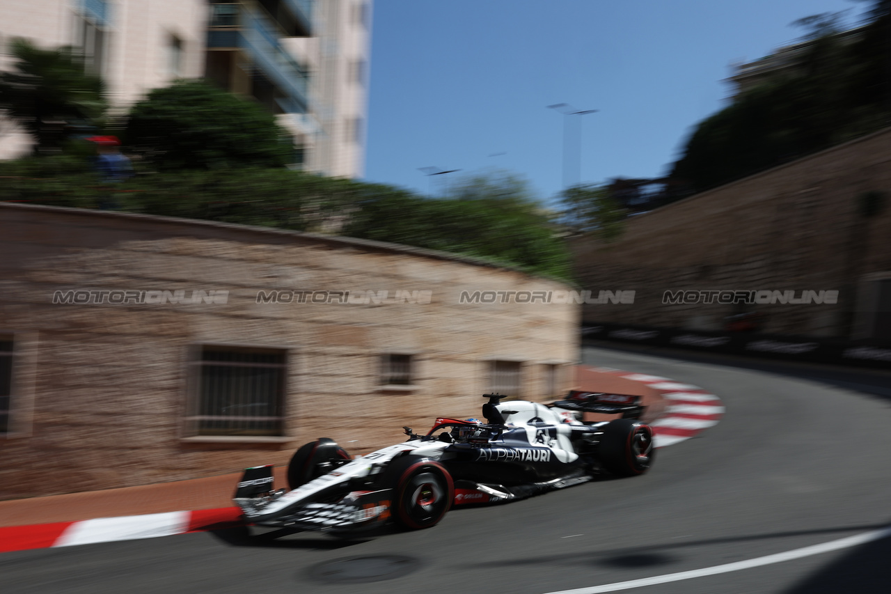 GP MONACO, Nyck de Vries (NLD) AlphaTauri AT04.

27.05.2023. Formula 1 World Championship, Rd 7, Monaco Grand Prix, Monte Carlo, Monaco, Qualifiche Day.

- www.xpbimages.com, EMail: requests@xpbimages.com ¬© Copyright: Bearne / XPB Images