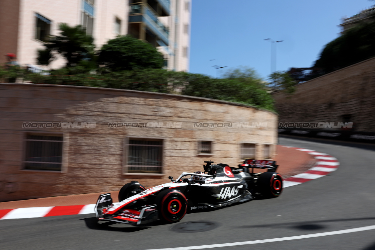 GP MONACO, Kevin Magnussen (DEN) Haas VF-23.

27.05.2023. Formula 1 World Championship, Rd 7, Monaco Grand Prix, Monte Carlo, Monaco, Qualifiche Day.

- www.xpbimages.com, EMail: requests@xpbimages.com ¬© Copyright: Bearne / XPB Images