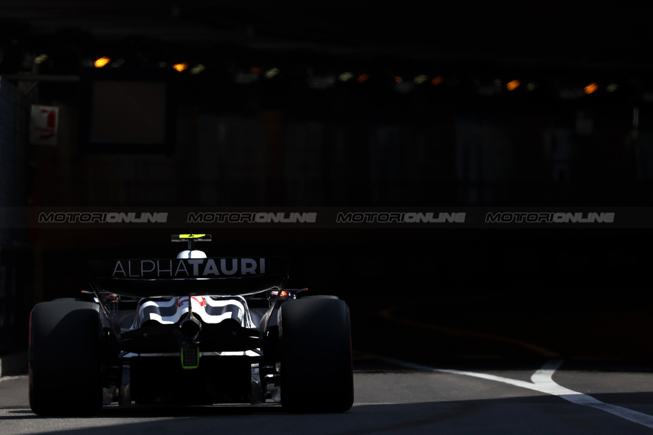 GP MONACO, Yuki Tsunoda (JPN) AlphaTauri AT04.

27.05.2023. Formula 1 World Championship, Rd 7, Monaco Grand Prix, Monte Carlo, Monaco, Qualifiche Day.

- www.xpbimages.com, EMail: requests@xpbimages.com ¬© Copyright: Bearne / XPB Images
