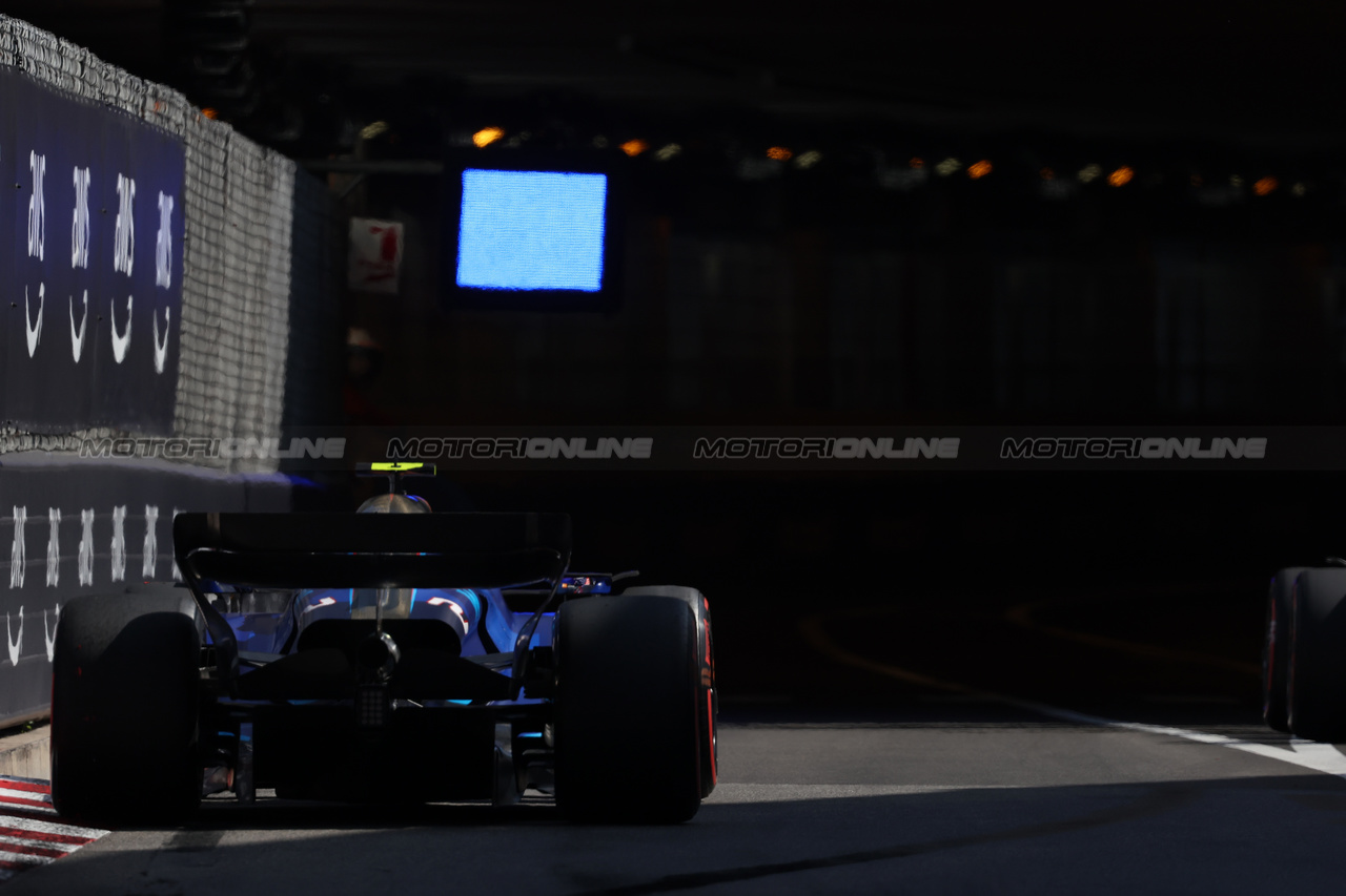 GP MONACO, Logan Sargeant (USA) Williams Racing FW45.

27.05.2023. Formula 1 World Championship, Rd 7, Monaco Grand Prix, Monte Carlo, Monaco, Qualifiche Day.

- www.xpbimages.com, EMail: requests@xpbimages.com ¬© Copyright: Bearne / XPB Images