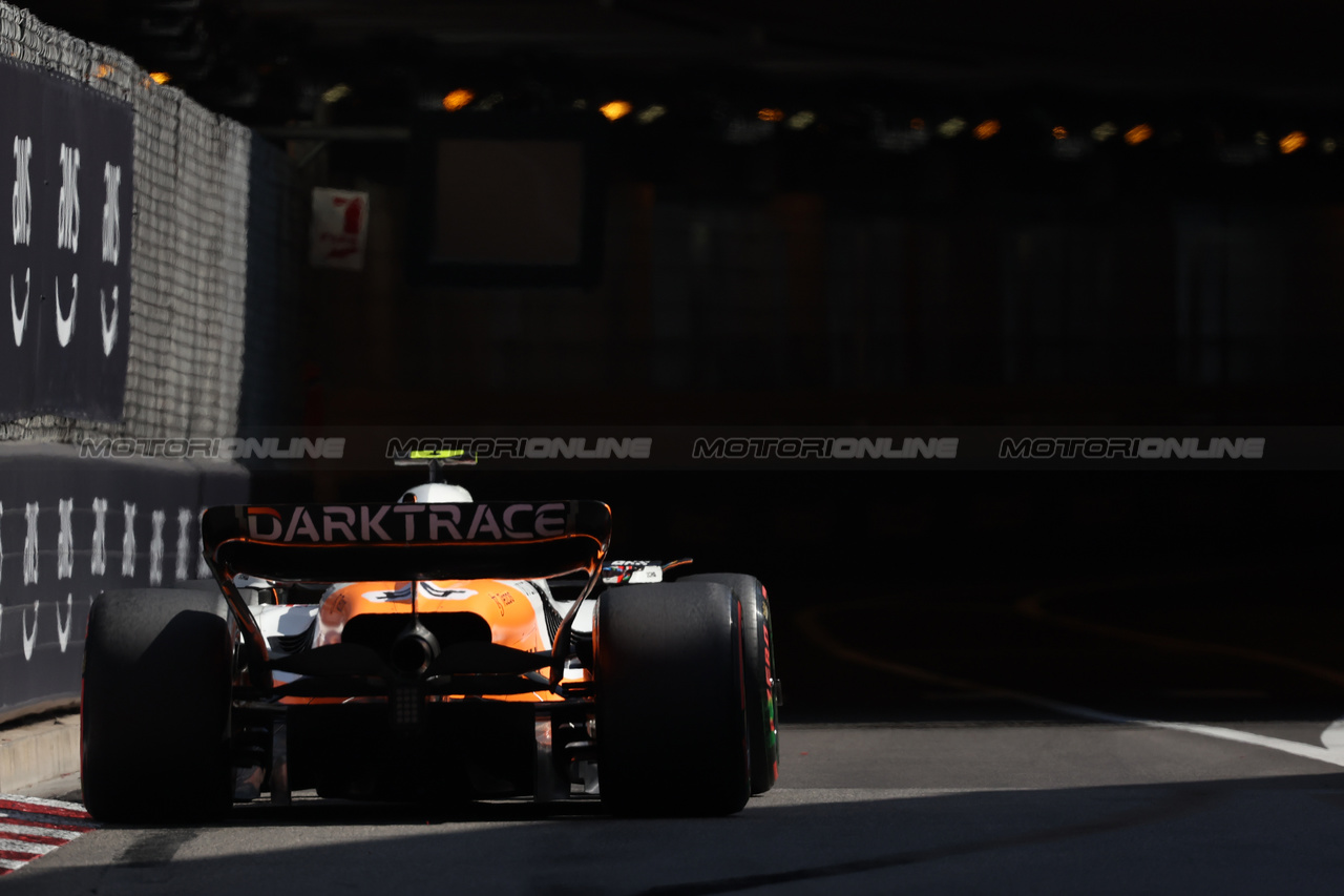 GP MONACO, Lando Norris (GBR) McLaren MCL60.

27.05.2023. Formula 1 World Championship, Rd 7, Monaco Grand Prix, Monte Carlo, Monaco, Qualifiche Day.

- www.xpbimages.com, EMail: requests@xpbimages.com ¬© Copyright: Bearne / XPB Images