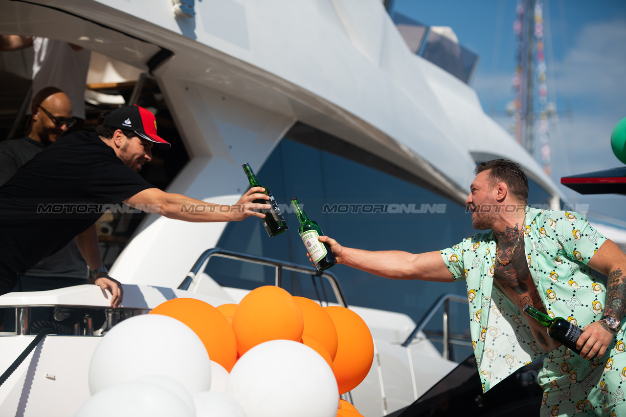 GP MONACO, Conor McGregor (IRE) Mixed Martial Artist.

27.05.2023. Formula 1 World Championship, Rd 7, Monaco Grand Prix, Monte Carlo, Monaco, Qualifiche Day.

- www.xpbimages.com, EMail: requests@xpbimages.com ¬© Copyright: Price / XPB Images
