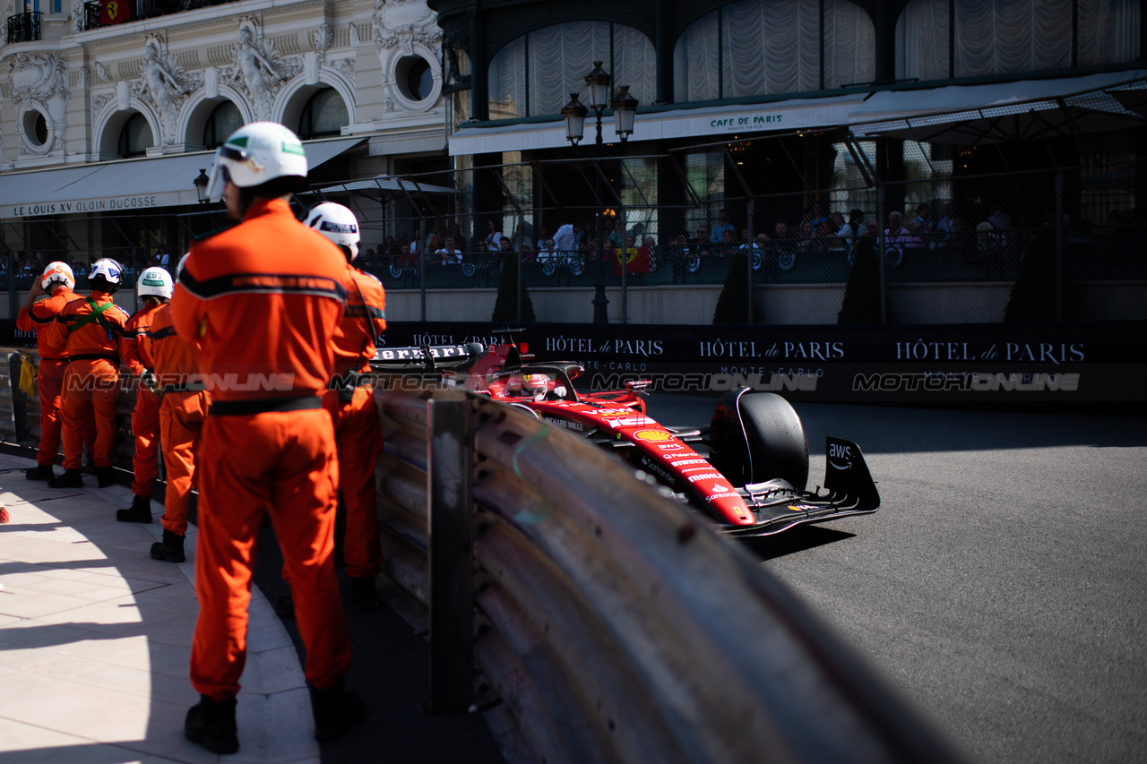 GP MONACO, Charles Leclerc (MON) Ferrari SF-23.

27.05.2023. Formula 1 World Championship, Rd 7, Monaco Grand Prix, Monte Carlo, Monaco, Qualifiche Day.

- www.xpbimages.com, EMail: requests@xpbimages.com ¬© Copyright: Price / XPB Images