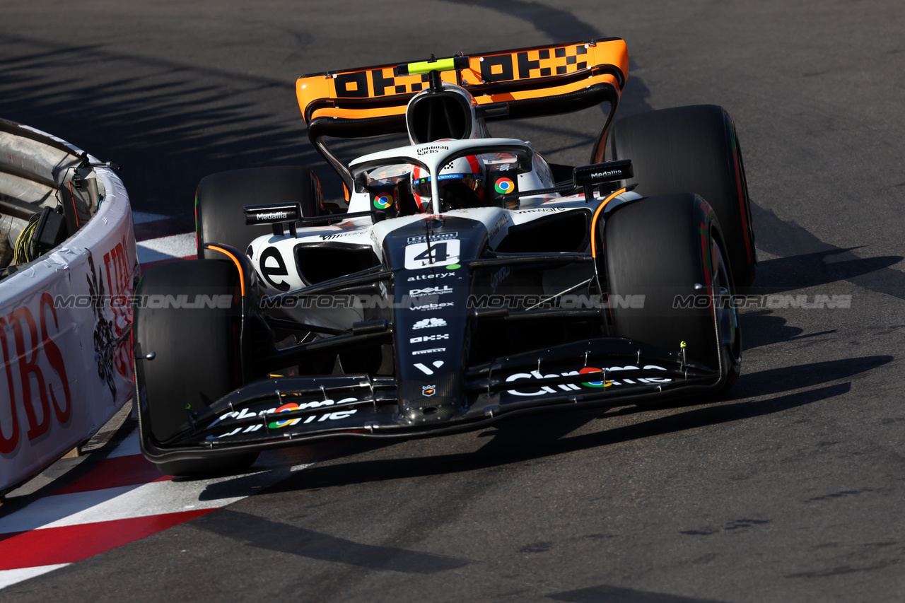 GP MONACO, Lando Norris (GBR) McLaren MCL60.

27.05.2023. Formula 1 World Championship, Rd 7, Monaco Grand Prix, Monte Carlo, Monaco, Qualifiche Day.

- www.xpbimages.com, EMail: requests@xpbimages.com ¬© Copyright: Batchelor / XPB Images