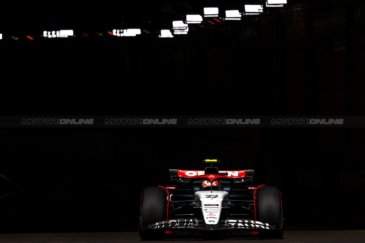 GP MONACO, Yuki Tsunoda (JPN), Scuderia Alpha Tauri 
27.05.2023. Formula 1 World Championship, Rd 7, Monaco Grand Prix, Monte Carlo, Monaco, Qualifiche Day.
- www.xpbimages.com, EMail: requests@xpbimages.com ¬© Copyright: Charniaux / XPB Images