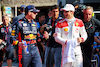 GP MONACO, (L to R): Pole sitter Max Verstappen (NLD) Red Bull Racing with third placed Charles Leclerc (MON) Ferrari in qualifying parc ferme.
27.05.2023. Formula 1 World Championship, Rd 7, Monaco Grand Prix, Monte Carlo, Monaco, Qualifiche Day.
- www.xpbimages.com, EMail: requests@xpbimages.com ¬© Copyright: Batchelor / XPB Images