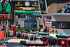 GP MONACO, Pierre Gasly (FRA) Alpine F1 Team A523 with other cars in the pits.
27.05.2023. Formula 1 World Championship, Rd 7, Monaco Grand Prix, Monte Carlo, Monaco, Qualifiche Day.
- www.xpbimages.com, EMail: requests@xpbimages.com ¬© Copyright: Batchelor / XPB Images