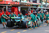 GP MONACO, Lance Stroll (CDN) Aston Martin F1 Team AMR23 pushed back down the pit lane during qualifying.
27.05.2023. Formula 1 World Championship, Rd 7, Monaco Grand Prix, Monte Carlo, Monaco, Qualifiche Day.
 - www.xpbimages.com, EMail: requests@xpbimages.com ¬© Copyright: Coates / XPB Images
