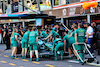 GP MONACO, Lance Stroll (CDN) Aston Martin F1 Team AMR23 pushed back down the pit lane during qualifying.
27.05.2023. Formula 1 World Championship, Rd 7, Monaco Grand Prix, Monte Carlo, Monaco, Qualifiche Day.
- www.xpbimages.com, EMail: requests@xpbimages.com ¬© Copyright: Batchelor / XPB Images