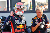 GP MONACO, Max Verstappen (NLD) Red Bull Racing celebrates his pole position in qualifying parc ferme.
27.05.2023. Formula 1 World Championship, Rd 7, Monaco Grand Prix, Monte Carlo, Monaco, Qualifiche Day.
- www.xpbimages.com, EMail: requests@xpbimages.com ¬© Copyright: Batchelor / XPB Images