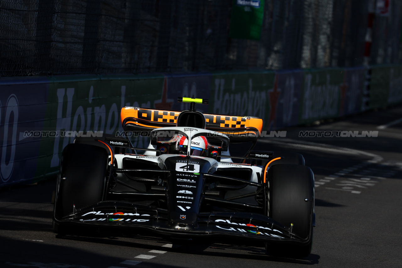 GP MONACO, Lando Norris (GBR) McLaren MCL60.

26.05.2023. Formula 1 World Championship, Rd 7, Monaco Grand Prix, Monte Carlo, Monaco, Practice Day.

- www.xpbimages.com, EMail: requests@xpbimages.com ¬© Copyright: Batchelor / XPB Images