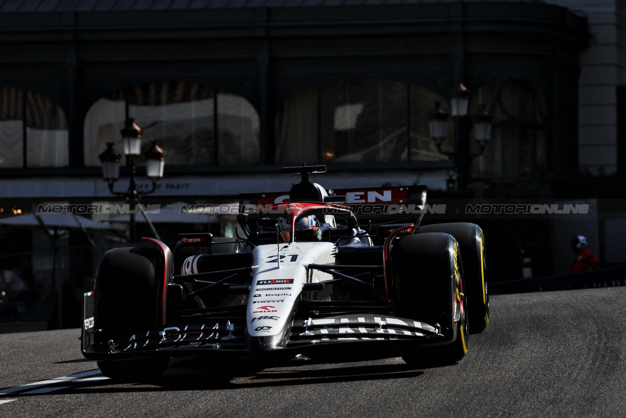 GP MONACO, Nyck de Vries (NLD) AlphaTauri AT04.

26.05.2023. Formula 1 World Championship, Rd 7, Monaco Grand Prix, Monte Carlo, Monaco, Practice Day.

- www.xpbimages.com, EMail: requests@xpbimages.com ¬© Copyright: Moy / XPB Images