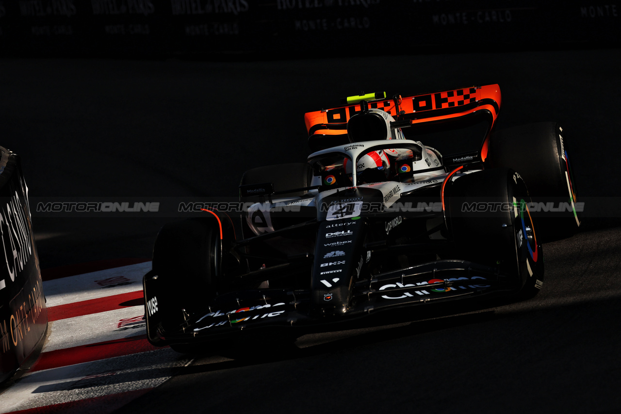 GP MONACO, Lando Norris (GBR) McLaren MCL60.

26.05.2023. Formula 1 World Championship, Rd 7, Monaco Grand Prix, Monte Carlo, Monaco, Practice Day.

- www.xpbimages.com, EMail: requests@xpbimages.com ¬© Copyright: Moy / XPB Images