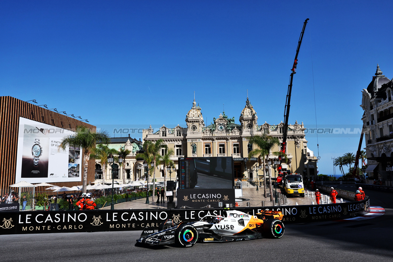 GP MONACO, Lando Norris (GBR) McLaren MCL60.

26.05.2023. Formula 1 World Championship, Rd 7, Monaco Grand Prix, Monte Carlo, Monaco, Practice Day.

- www.xpbimages.com, EMail: requests@xpbimages.com ¬© Copyright: Moy / XPB Images