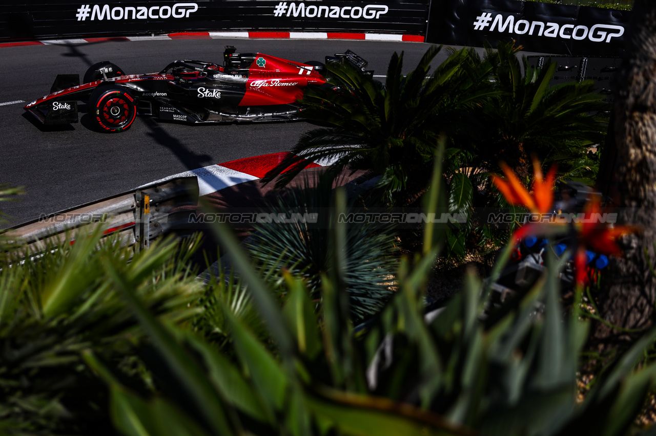 GP MONACO, Valtteri Bottas (FIN), Alfa Romeo Racing 
26.05.2023. Formula 1 World Championship, Rd 7, Monaco Grand Prix, Monte Carlo, Monaco, Practice Day.
- www.xpbimages.com, EMail: requests@xpbimages.com ¬© Copyright: Charniaux / XPB Images