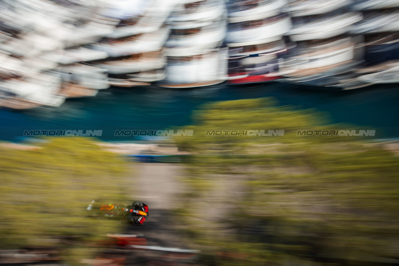 GP MONACO, Sergio Perez (MEX) Red Bull Racing RB19.

26.05.2023. Formula 1 World Championship, Rd 7, Monaco Grand Prix, Monte Carlo, Monaco, Practice Day.

- www.xpbimages.com, EMail: requests@xpbimages.com ¬© Copyright: Bearne / XPB Images