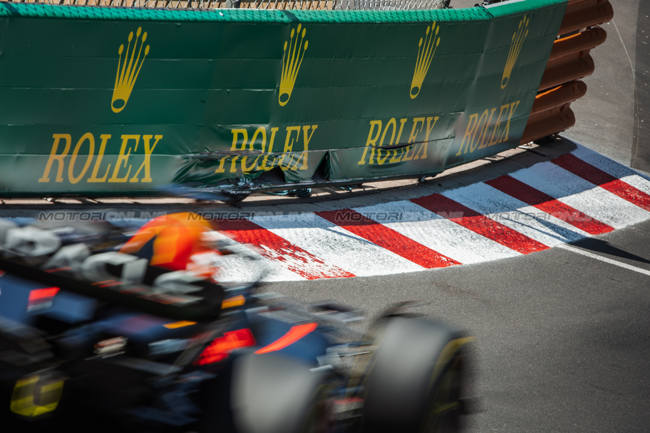 GP MONACO, Max Verstappen (NLD) Red Bull Racing RB19.

26.05.2023. Formula 1 World Championship, Rd 7, Monaco Grand Prix, Monte Carlo, Monaco, Practice Day.

- www.xpbimages.com, EMail: requests@xpbimages.com ¬© Copyright: Bearne / XPB Images