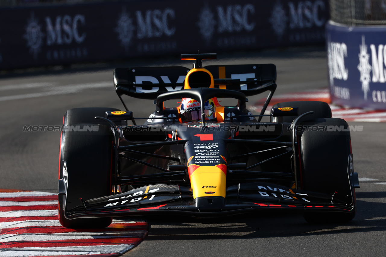 GP MONACO, Max Verstappen (NLD) Red Bull Racing RB19.

26.05.2023. Formula 1 World Championship, Rd 7, Monaco Grand Prix, Monte Carlo, Monaco, Practice Day.

 - www.xpbimages.com, EMail: requests@xpbimages.com ¬© Copyright: Coates / XPB Images
