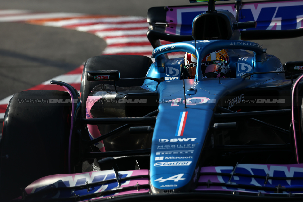 GP MONACO, Pierre Gasly (FRA) Alpine F1 Team A523.

26.05.2023. Formula 1 World Championship, Rd 7, Monaco Grand Prix, Monte Carlo, Monaco, Practice Day.

 - www.xpbimages.com, EMail: requests@xpbimages.com ¬© Copyright: Coates / XPB Images