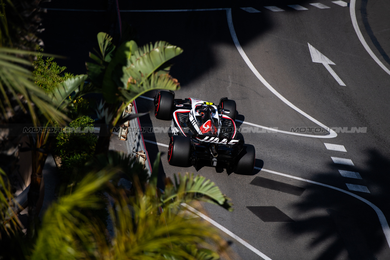 GP MONACO, Nico Hulkenberg (GER) Haas VF-23.

26.05.2023. Formula 1 World Championship, Rd 7, Monaco Grand Prix, Monte Carlo, Monaco, Practice Day.

- www.xpbimages.com, EMail: requests@xpbimages.com ¬© Copyright: Price / XPB Images