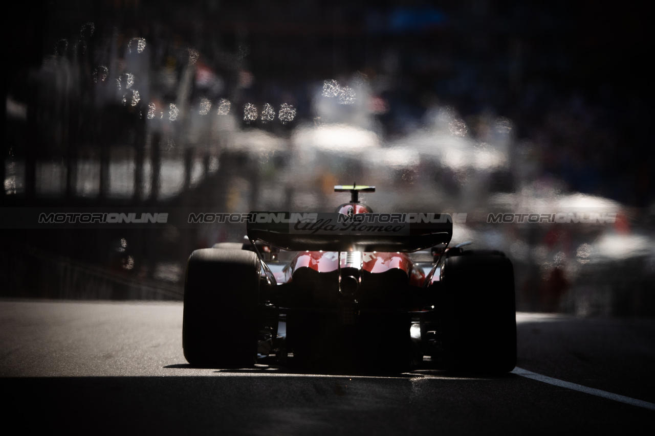 GP MONACO, Zhou Guanyu (CHN) Alfa Romeo F1 Team C43.

26.05.2023. Formula 1 World Championship, Rd 7, Monaco Grand Prix, Monte Carlo, Monaco, Practice Day.

- www.xpbimages.com, EMail: requests@xpbimages.com ¬© Copyright: Price / XPB Images