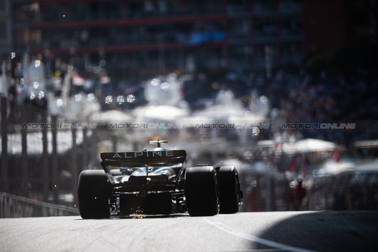 GP MONACO, Pierre Gasly (FRA) Alpine F1 Team A523.

26.05.2023. Formula 1 World Championship, Rd 7, Monaco Grand Prix, Monte Carlo, Monaco, Practice Day.

- www.xpbimages.com, EMail: requests@xpbimages.com ¬© Copyright: Price / XPB Images