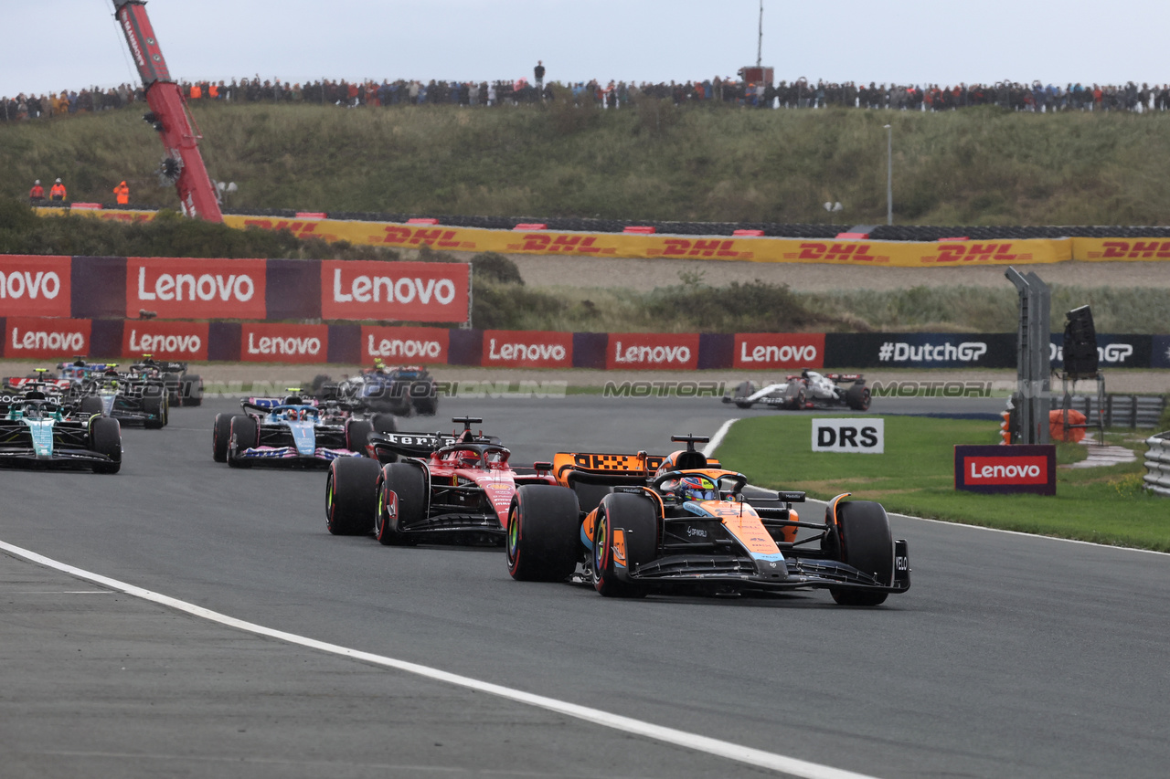 GP OLANDA, Oscar Piastri (AUS) McLaren MCL60.

27.08.2023. Formula 1 World Championship, Rd 14, Dutch Grand Prix, Zandvoort, Netherlands, Gara Day.

- www.xpbimages.com, EMail: requests@xpbimages.com © Copyright: Bearne / XPB Images