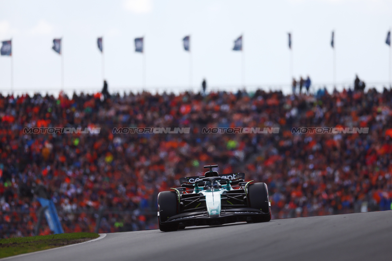 GP OLANDA, Lance Stroll (CDN) Aston Martin F1 Team AMR23.

27.08.2023. Formula 1 World Championship, Rd 14, Dutch Grand Prix, Zandvoort, Netherlands, Gara Day.

 - www.xpbimages.com, EMail: requests@xpbimages.com © Copyright: Staley / XPB Images