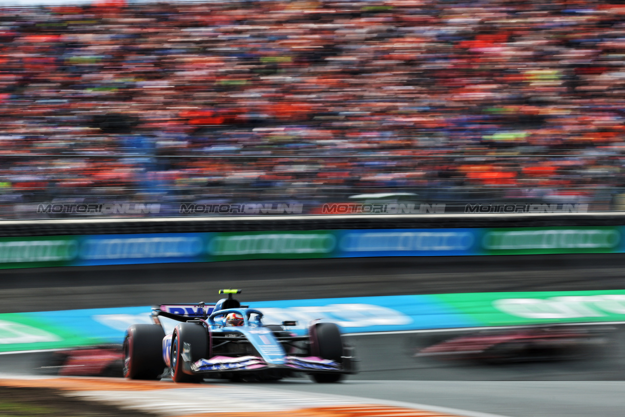 GP OLANDA, Pierre Gasly (FRA) Alpine F1 Team A523.

27.08.2023. Formula 1 World Championship, Rd 14, Dutch Grand Prix, Zandvoort, Netherlands, Gara Day.

- www.xpbimages.com, EMail: requests@xpbimages.com © Copyright: Bearne / XPB Images