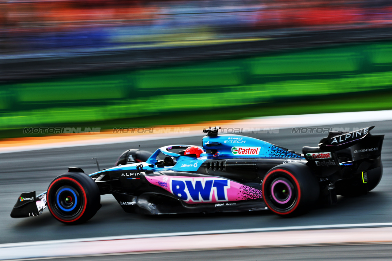 GP OLANDA, Esteban Ocon (FRA) Alpine F1 Team A523.

27.08.2023. Formula 1 World Championship, Rd 14, Dutch Grand Prix, Zandvoort, Netherlands, Gara Day.

- www.xpbimages.com, EMail: requests@xpbimages.com © Copyright: Charniaux / XPB Images