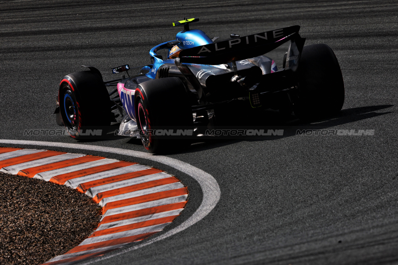 GP OLANDA, Pierre Gasly (FRA) Alpine F1 Team A523.

27.08.2023. Formula 1 World Championship, Rd 14, Dutch Grand Prix, Zandvoort, Netherlands, Gara Day.

- www.xpbimages.com, EMail: requests@xpbimages.com © Copyright: Charniaux / XPB Images