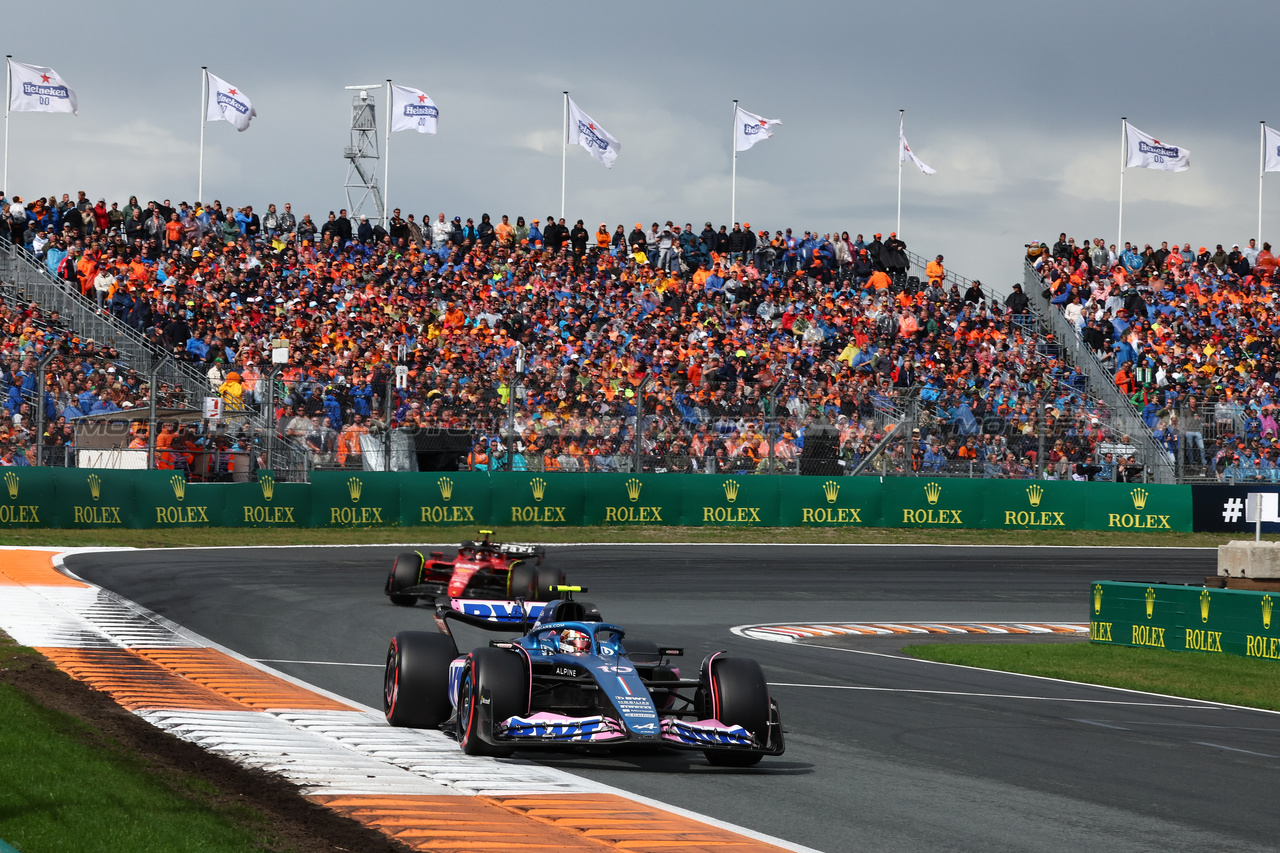 GP OLANDA, Pierre Gasly (FRA) Alpine F1 Team A523.

27.08.2023. Formula 1 World Championship, Rd 14, Dutch Grand Prix, Zandvoort, Netherlands, Gara Day.

- www.xpbimages.com, EMail: requests@xpbimages.com © Copyright: Charniaux / XPB Images