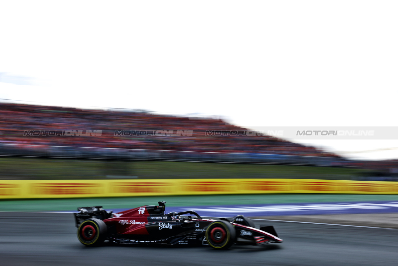 GP OLANDA, Valtteri Bottas (FIN) Alfa Romeo F1 Team C43.

27.08.2023. Formula 1 World Championship, Rd 14, Dutch Grand Prix, Zandvoort, Netherlands, Gara Day.

- www.xpbimages.com, EMail: requests@xpbimages.com © Copyright: Charniaux / XPB Images