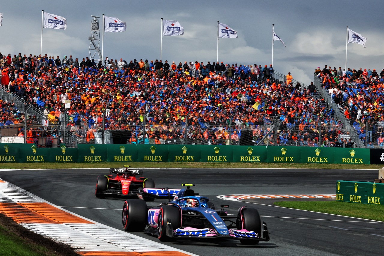 GP OLANDA, Pierre Gasly (FRA) Alpine F1 Team A523.

27.08.2023. Formula 1 World Championship, Rd 14, Dutch Grand Prix, Zandvoort, Netherlands, Gara Day.

- www.xpbimages.com, EMail: requests@xpbimages.com © Copyright: Charniaux / XPB Images