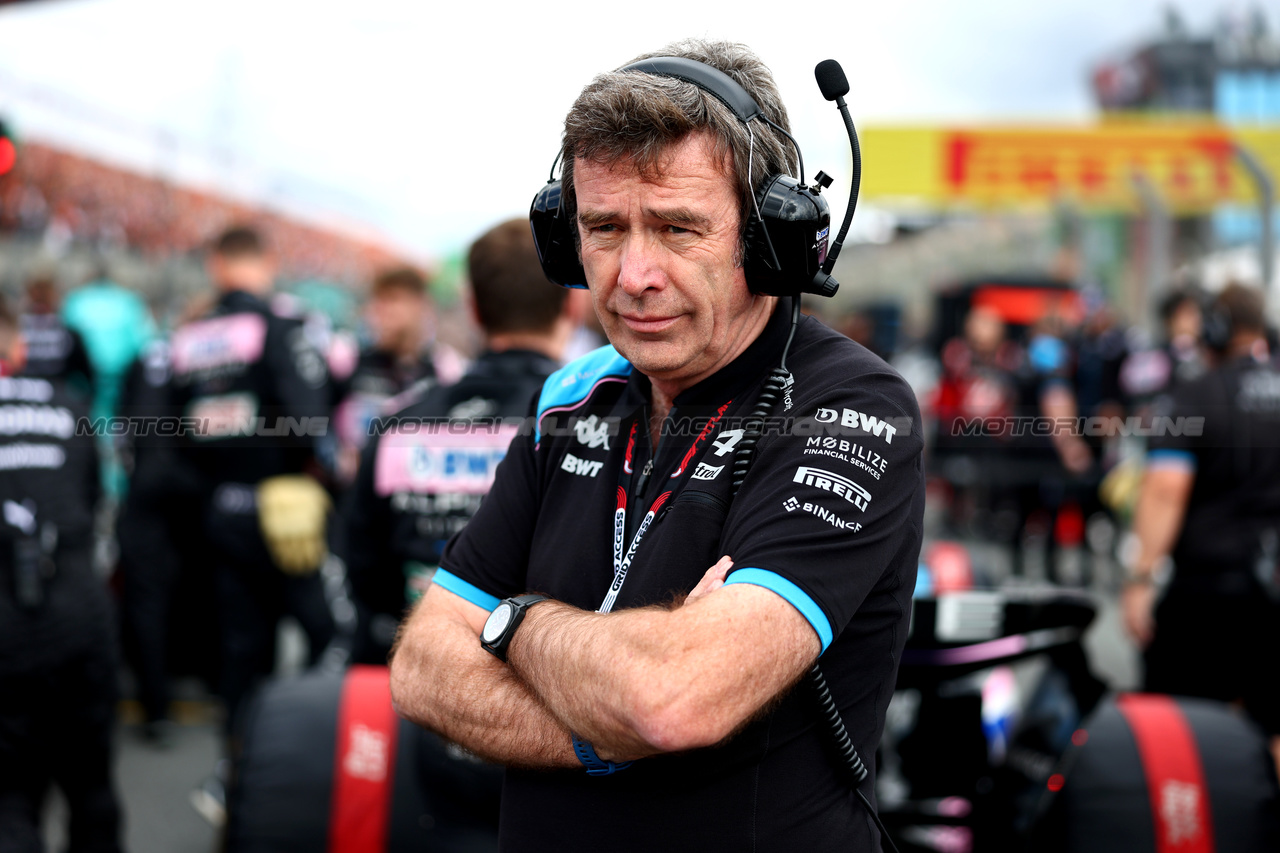 GP OLANDA, Bruno Famin (FRA) Alpine Motorsports Vice President on the grid.

27.08.2023. Formula 1 World Championship, Rd 14, Dutch Grand Prix, Zandvoort, Netherlands, Gara Day.

- www.xpbimages.com, EMail: requests@xpbimages.com © Copyright: Charniaux / XPB Images